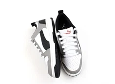 Puma puma white/black/gray/red sneaker Rebound Layup